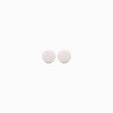 8 mm Birthstone Sparkle Ball Stud Earrings