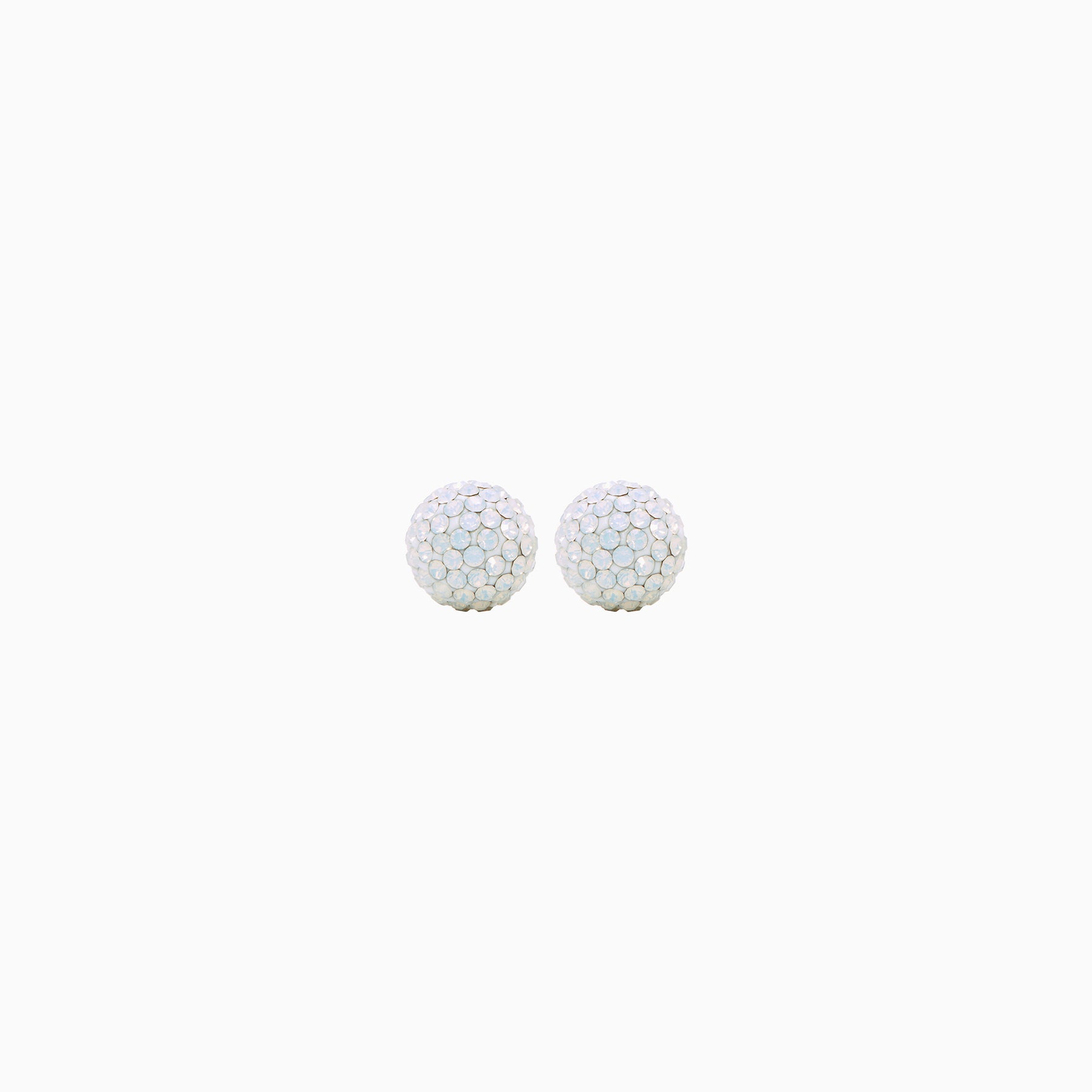 8 mm Birthstone Sparkle Ball Stud Earrings