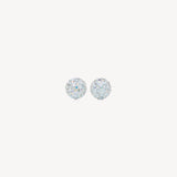 Snowflake Sparkle Ball Earring