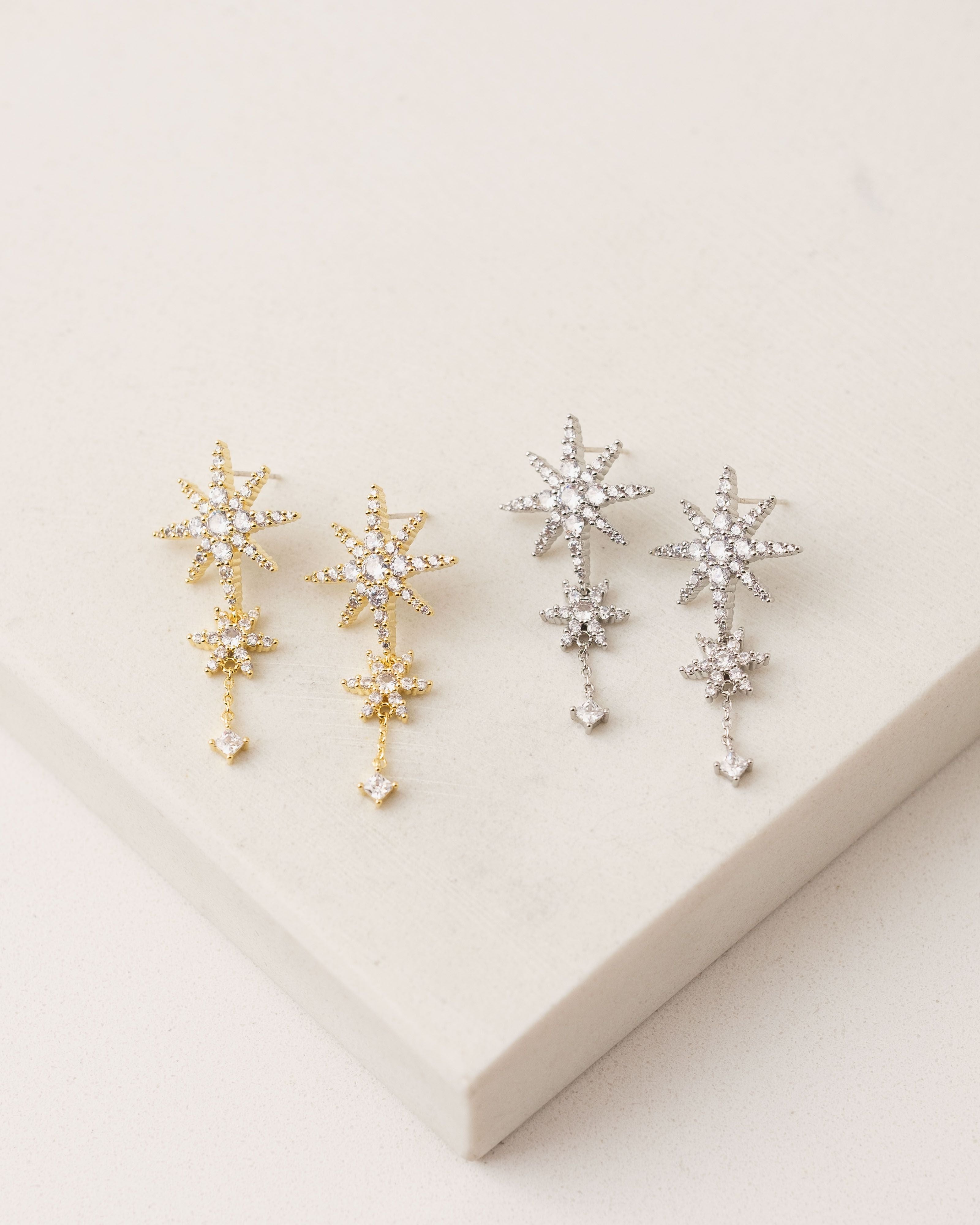 Etoile Star Drop Earrings