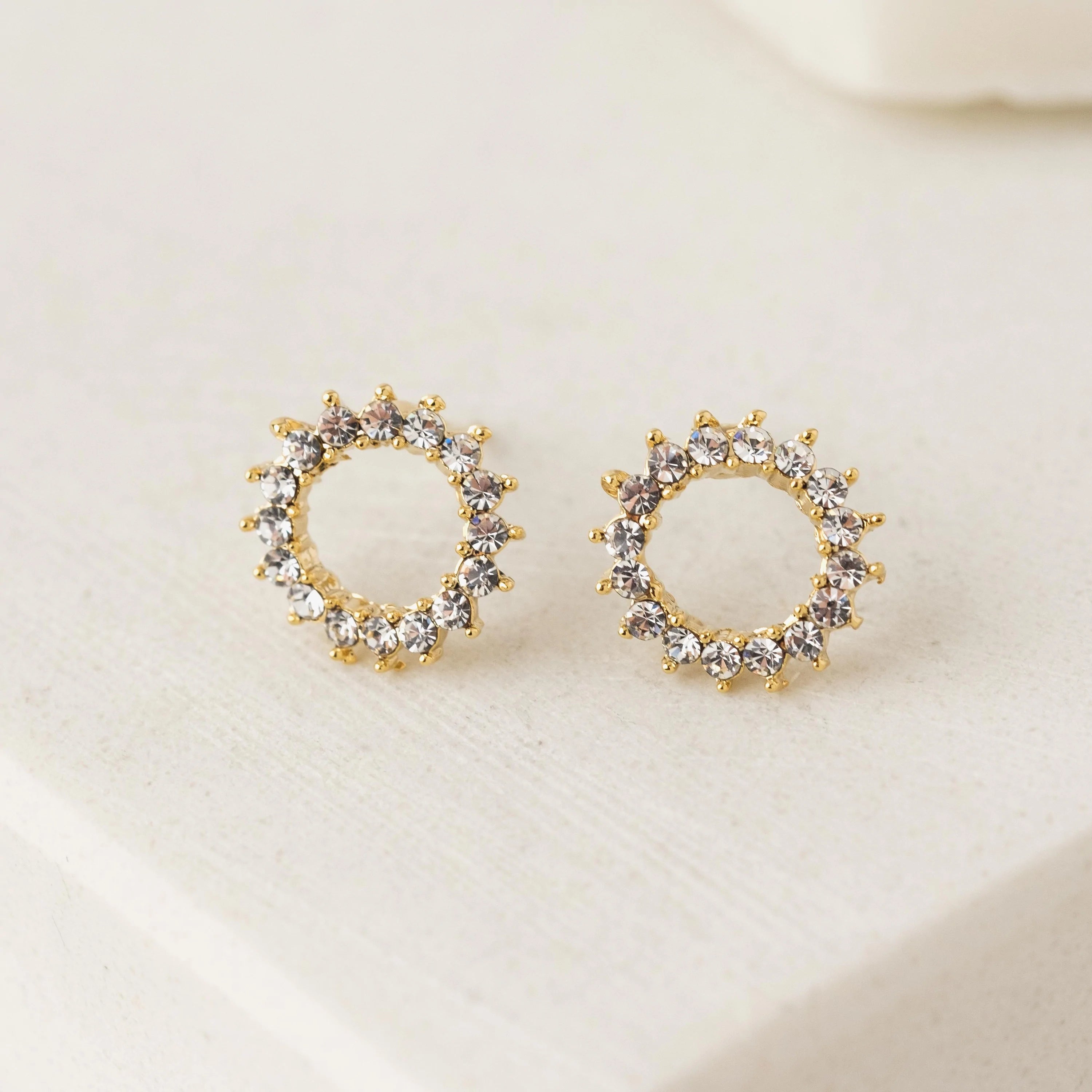 Halo Stud Earrings