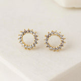 Halo Stud Earrings