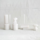 Hobnail Tapper Candle (Set of 2)