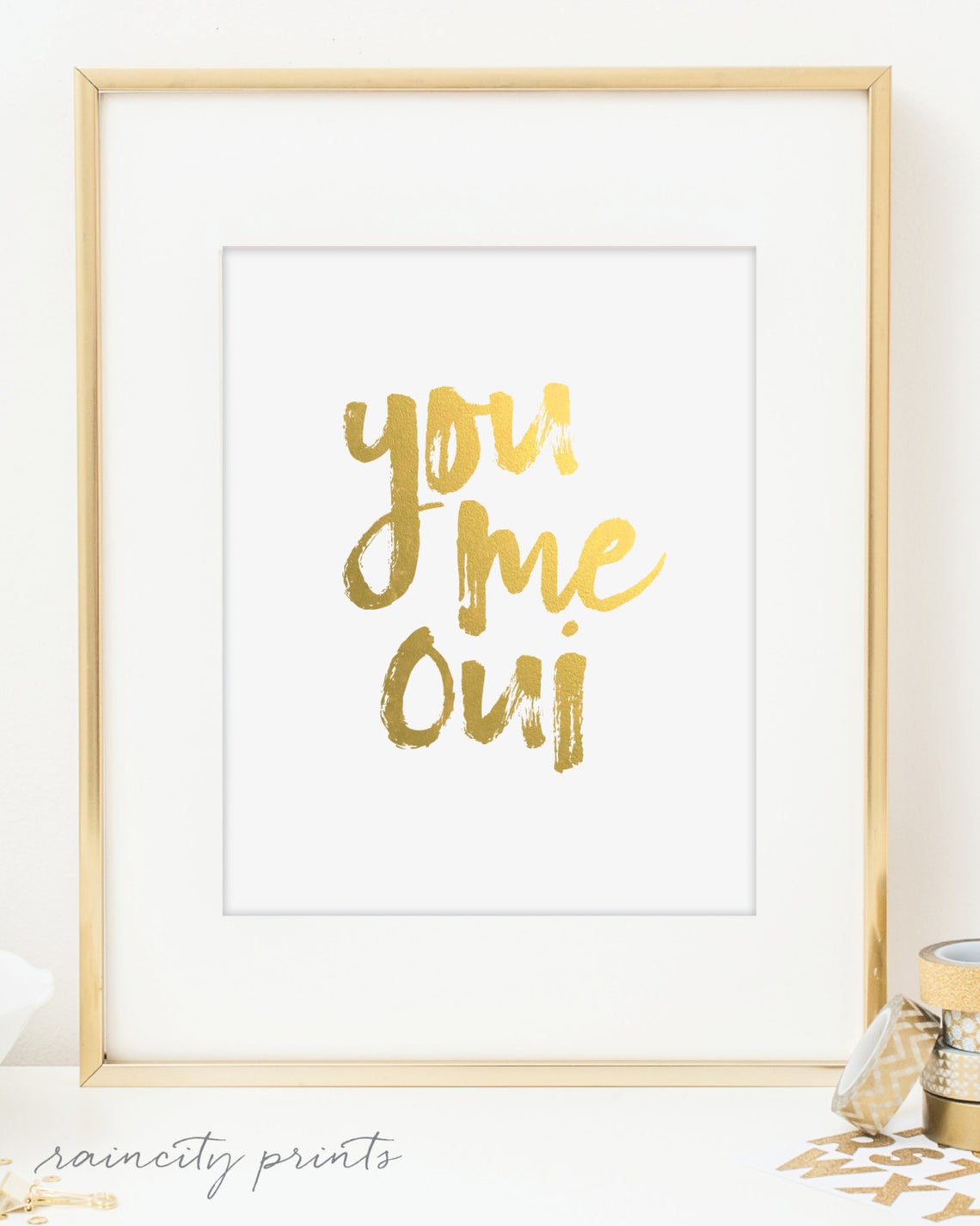 You Me Oui Print