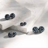 Starlight Sparkle Ball Stud Earrings