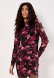 Floral Mesh Dress