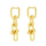 U Link Earrings