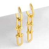 U Link Earrings