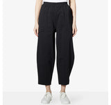 Barrel Leg Pull-On Pants