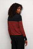 Lizza Striped Pullover