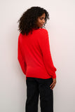 Fiery Red Pullover