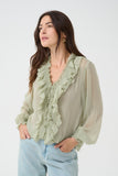 Emery Ruffle Blouse