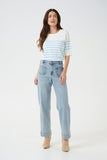 Giselle Scallop Hem Jeans