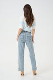 Giselle Scallop Hem Jeans