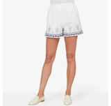 Cotton Linen Blend Shorts