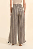 Herringbone Wide Leg Pant