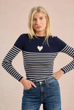 Rib Knit Sailor Top