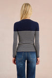 Rib Knit Sailor Top