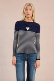 Rib Knit Sailor Top