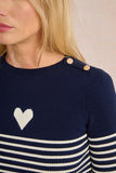 Rib Knit Sailor Top