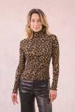 Leopard Print Layering Top