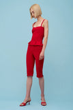 Alba Red Hot Capri Pant