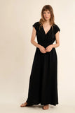 Elasticated Waist Maxi Dress
