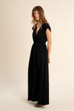 Elasticated Waist Maxi Dress