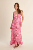 Open Back Maxi Dress