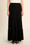 Open Work Maxi Skirt