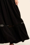 Open Work Maxi Skirt