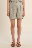 Cotton Stripe Shorts