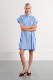 Smocked Shirt Dress