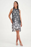 Mosaic Silk Dress