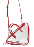 Triangle Clear Crossbody