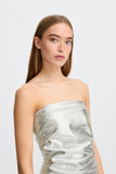 Silver Metallic Dress