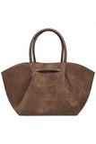 Faux Suede Shopper Bag