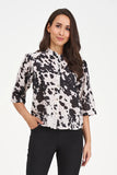 Cotton Eyelet Button Down Blouse