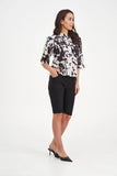 Cotton Eyelet Button Down Blouse