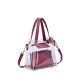 Clear Mini Tote/Crossbody Bag