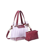 Clear Mini Tote/Crossbody Bag