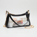 Marilyn Clear Satchel Bag