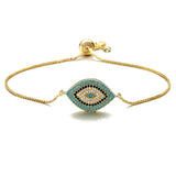 CZ Evil Eye Bracelet