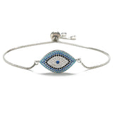 CZ Evil Eye Bracelet