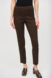 Jacquard Woven Slim Fit Pants