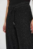 Sequined Knit Culotte