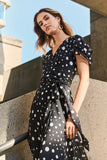 Chiffon Wrap Dress