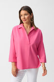 V-Neck Collar Blouse