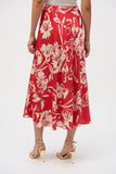 A-Line Floral Skirt