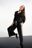 Color Block Pull On Pants